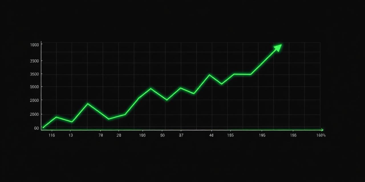 Gráfico de conversões em tempo real